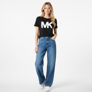 MICHAEL MICHAEL KORS Black Logo T-shirt